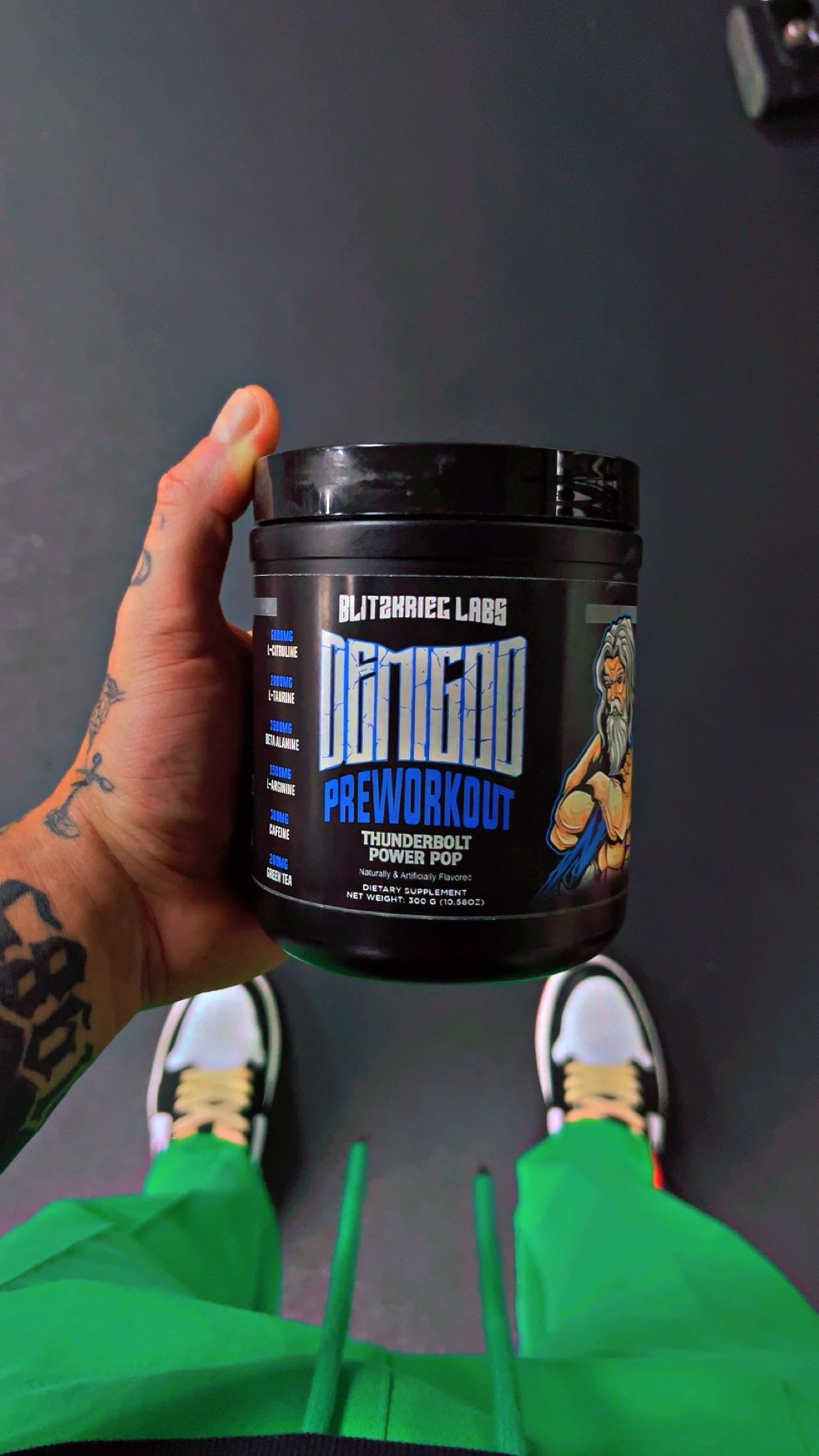 Thunderbolt Power Pop Pre workout