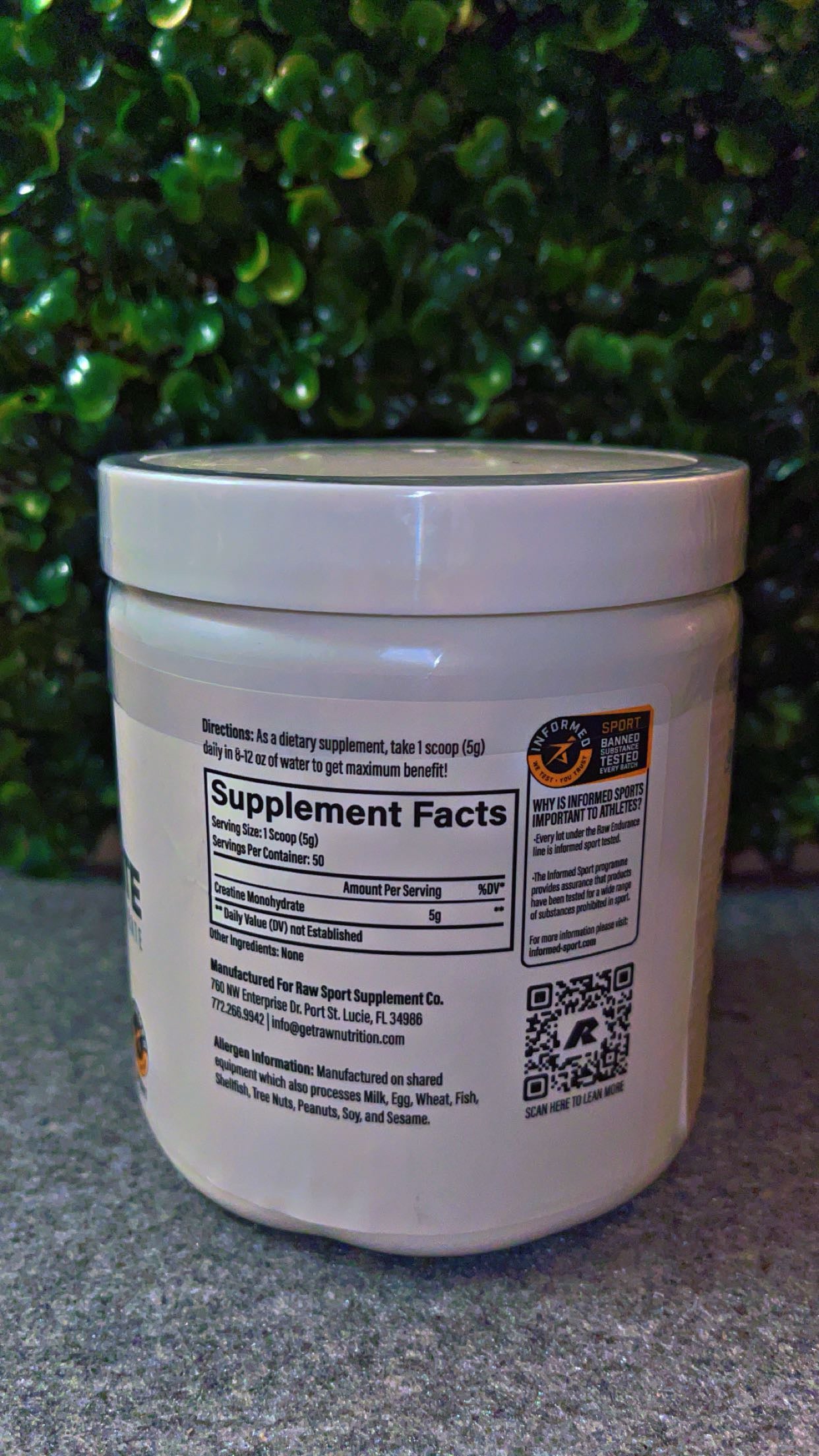 Raw Nutrition Creatine